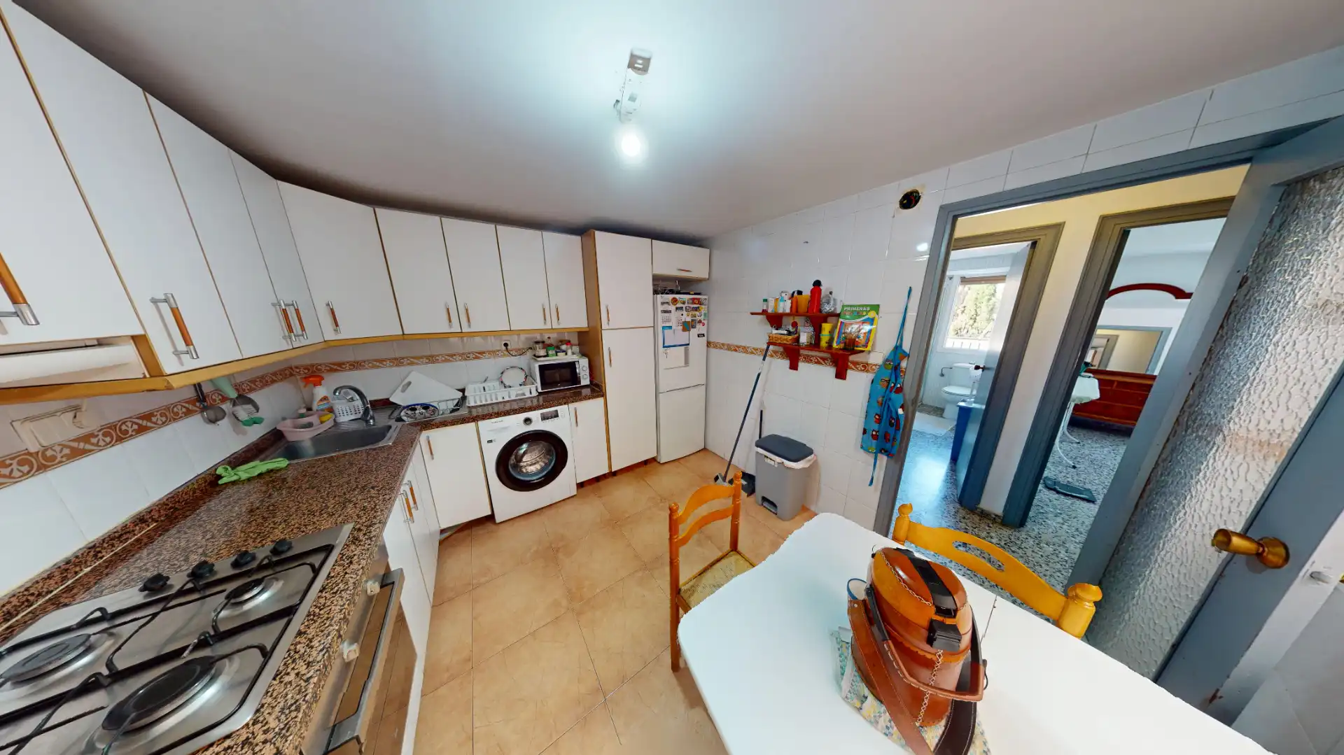 Küche von Wohnung zum Verkauf in Alicante / Alacant mit Terrasse, Möbliert und Ofen