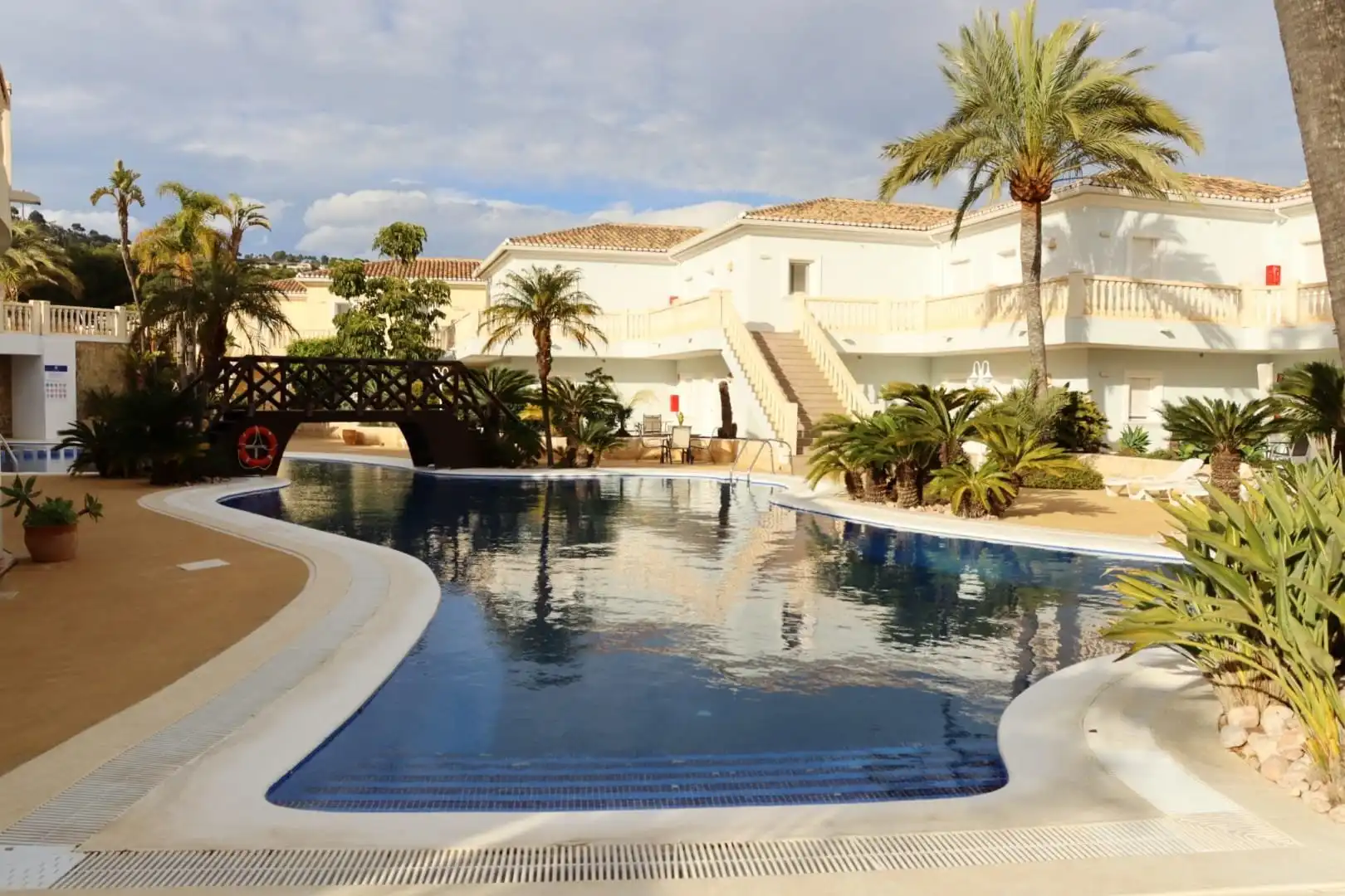 Piscina de Apartamento en venta en Benissa con Aire acondicionado, Jardín privado y Terraza