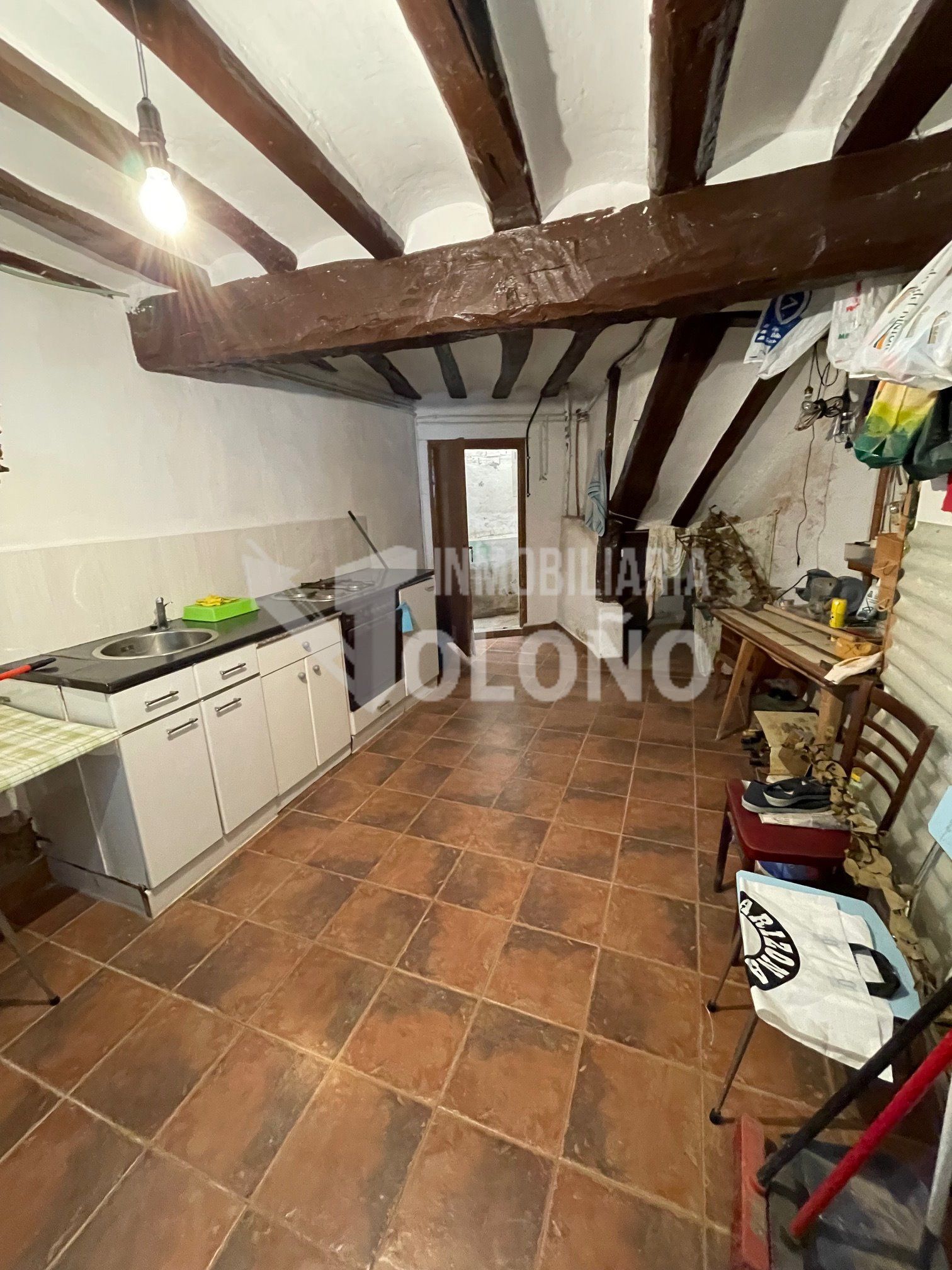 Cuina de Casa o xalet en venda en Castañares de Rioja amb Calefacció i Moblat