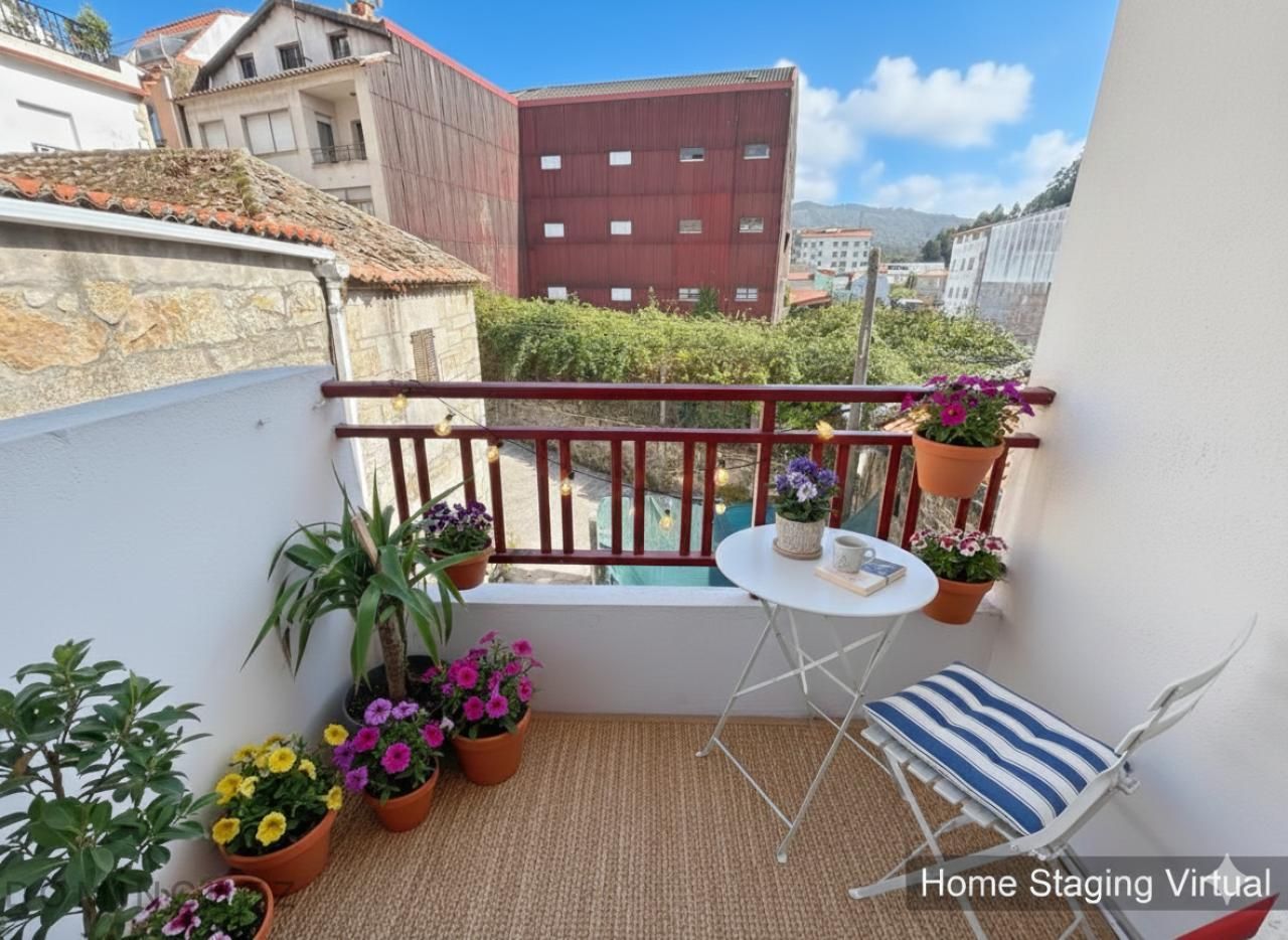 Balcony of Study for sale in Marín  with Heating and Furnished