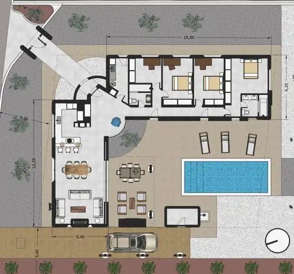 Villa avec piscine à vendre à Casco urbano, imagen 29