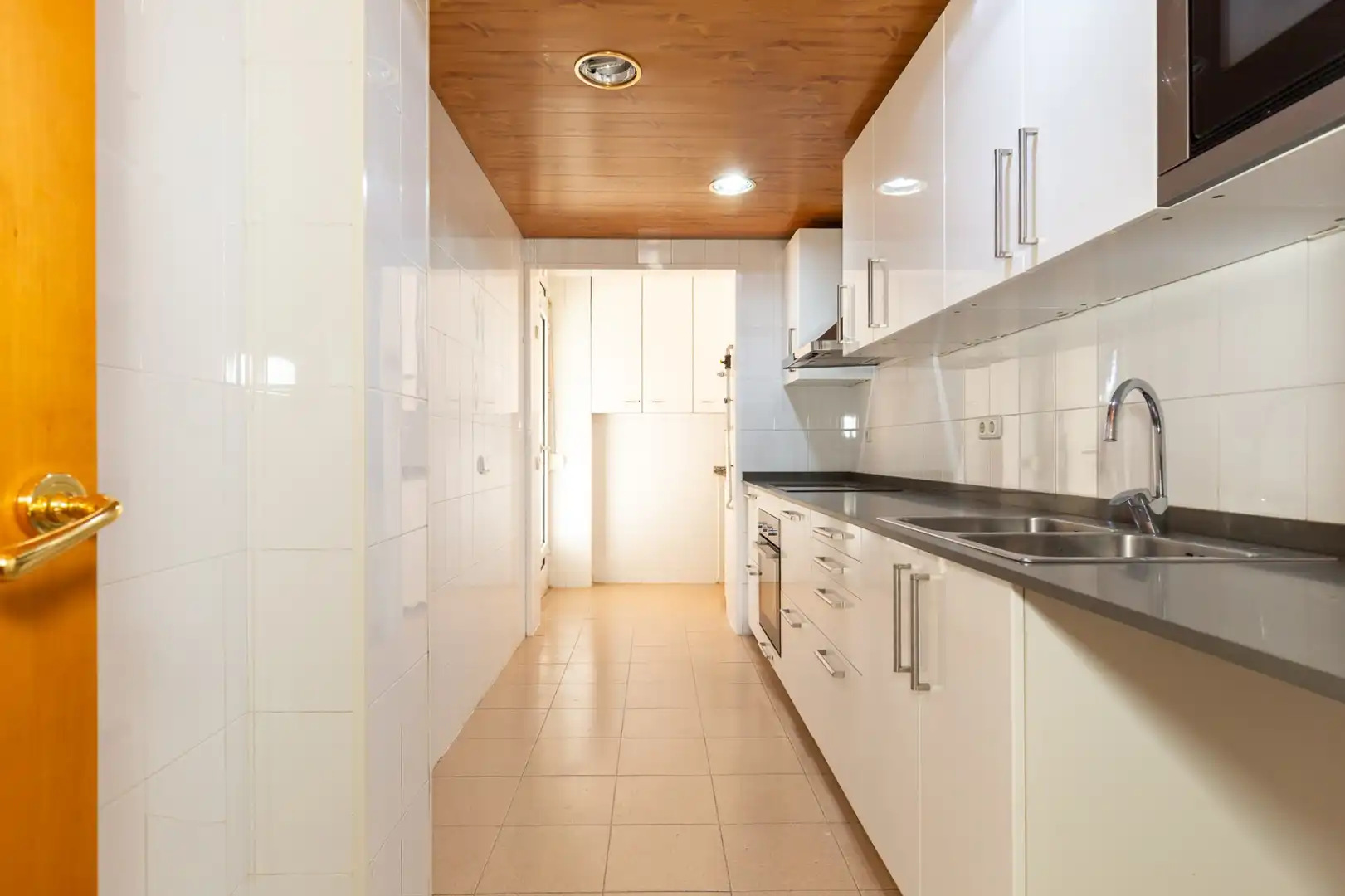Kitchen of Ground floor for sale in Sant Joan Despí  with Air Conditioner, Heating and Terrace