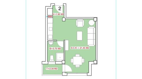 Foto 4 de Estudio en venta en Puerto Deportivo, Torrevieja