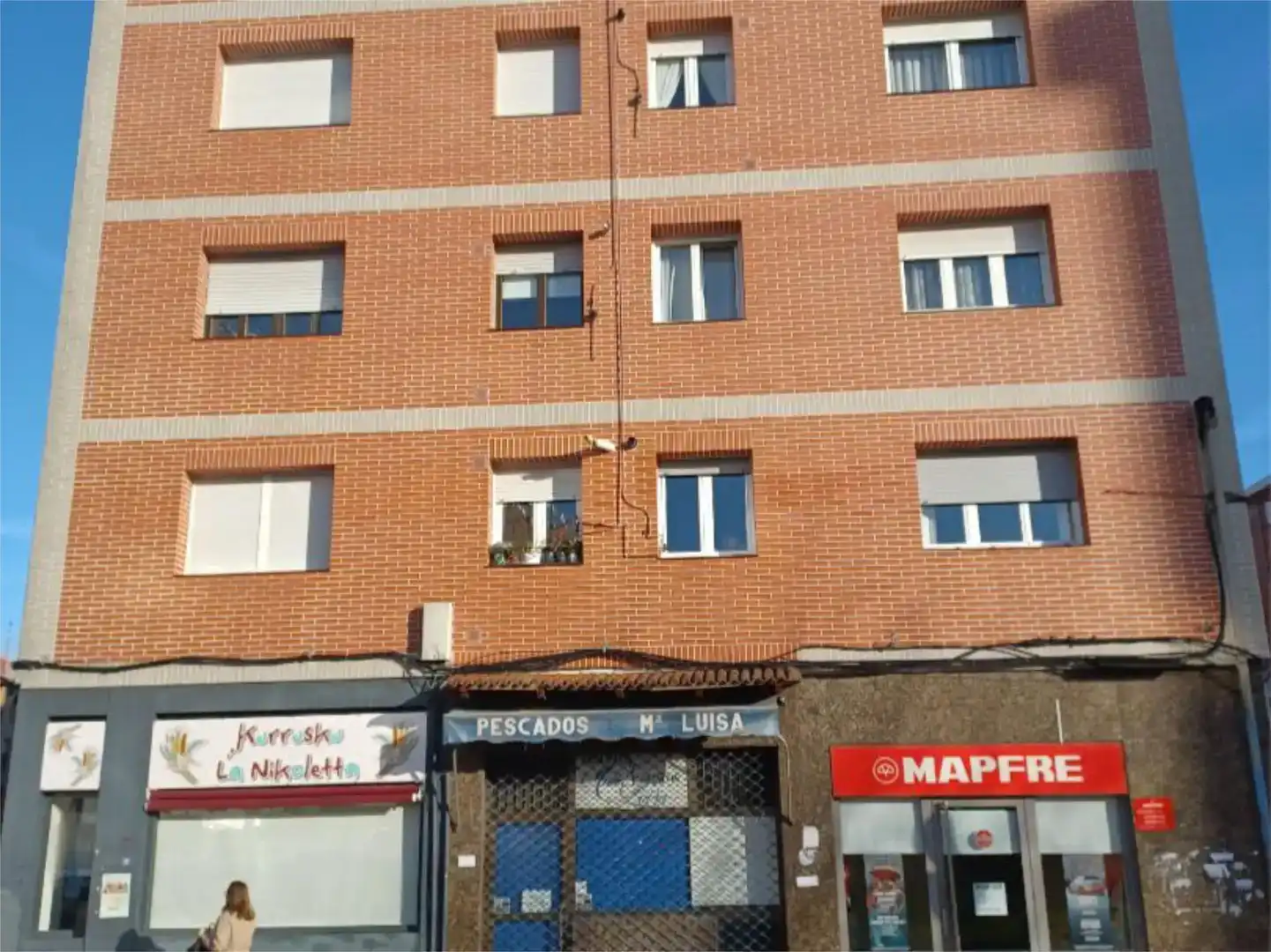 Vista exterior de Pis de lloguer en Barakaldo  amb Parquet, Traster i Moblat