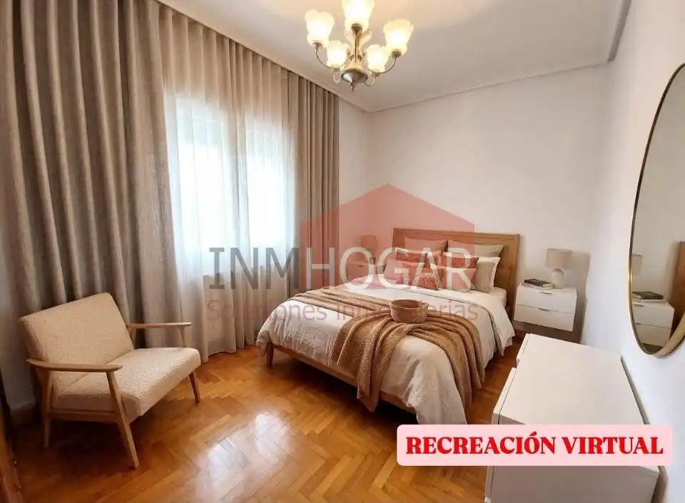 Bedroom of Flat for sale in Arévalo  with Heating, Parquet flooring and Storage room