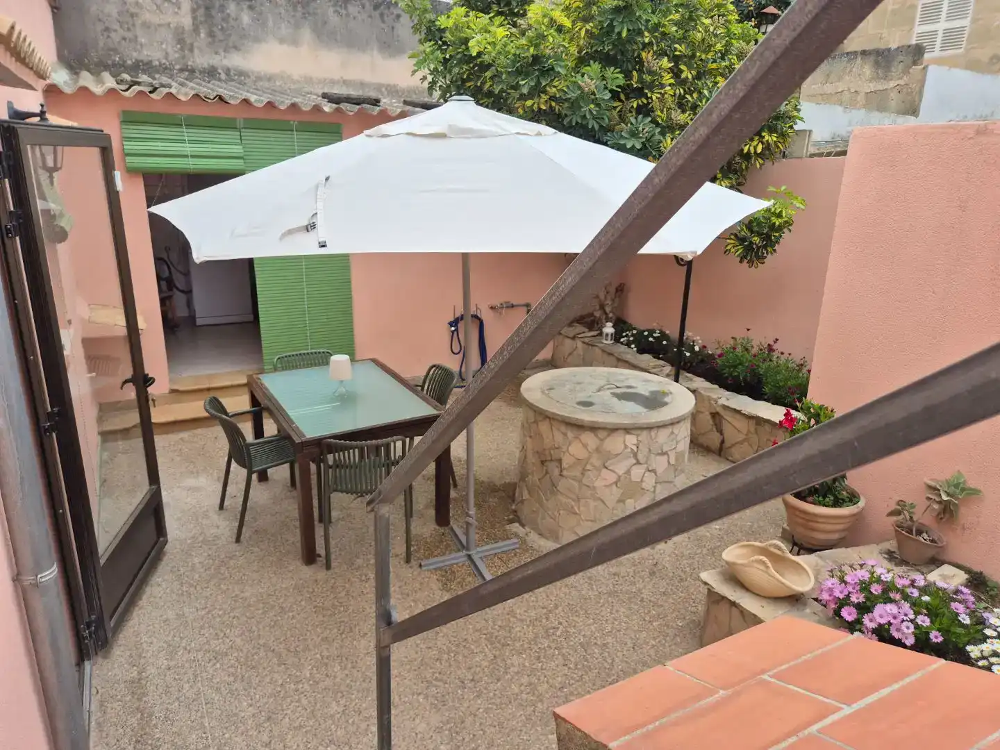 Terrassa de Casa adosada de lloguer en Ariany amb Aire condicionat, Jardí privat i Traster