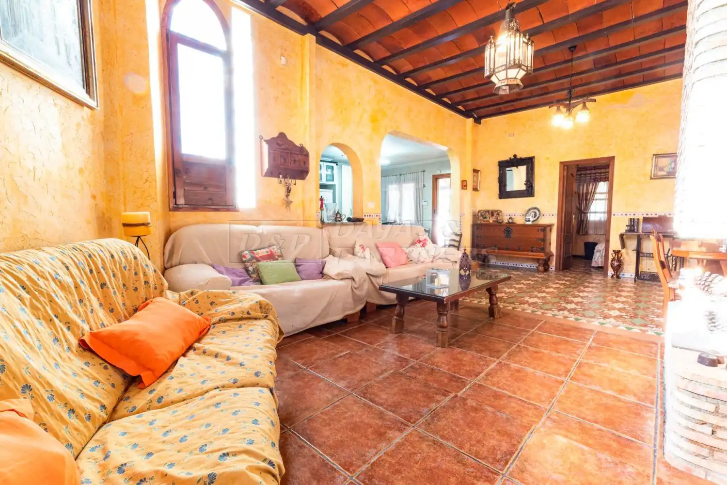 Wohnzimmer von Haus oder Chalet zum Verkauf in Orihuela mit Privatgarten, Abstellraum und Schwimmbad