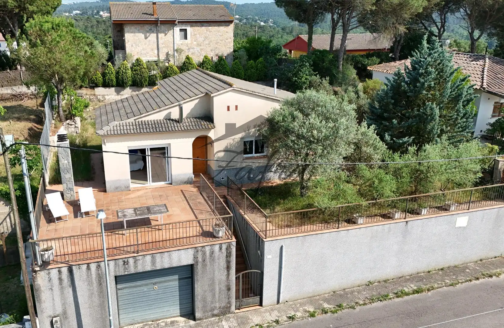 Vista exterior de Casa o xalet en venda en Vidreres amb Aire condicionat, Calefacció i Jardí privat