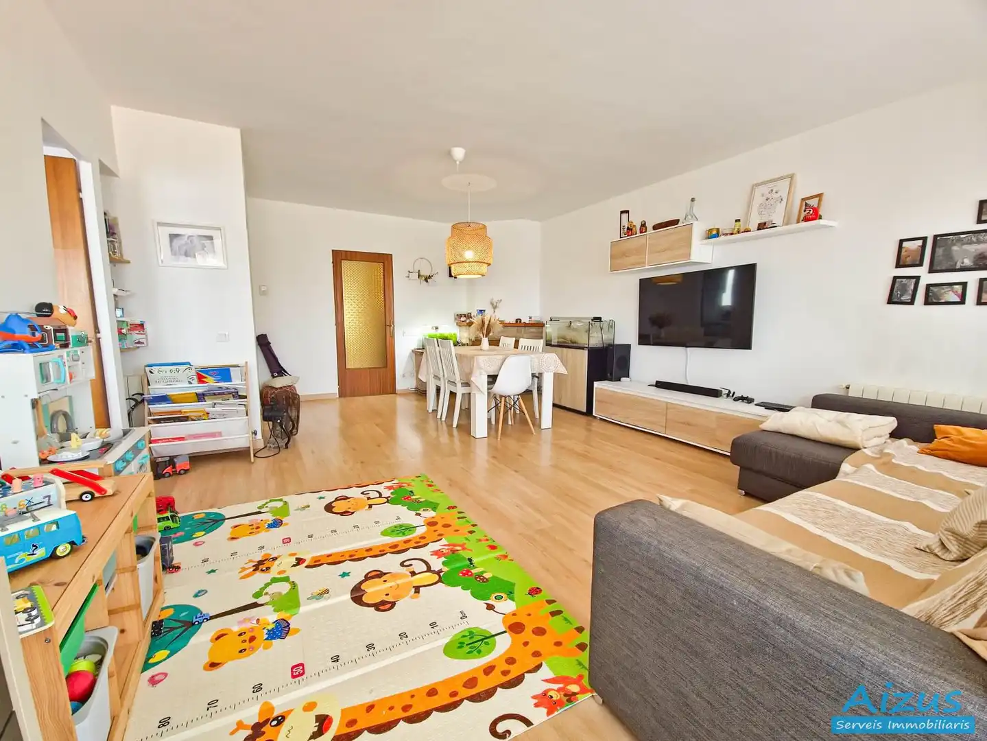 Sala de estar de Piso en venta en Sentmenat con Aire acondicionado, Calefacción y Terraza