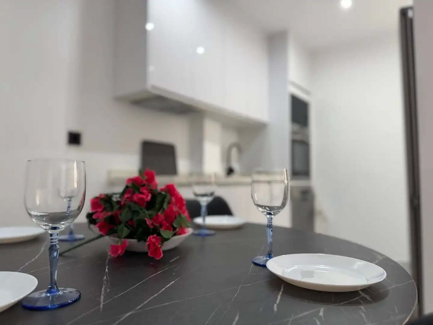 Kitchen of Flat for sale in Málaga  with Air Conditioner, Heating and Furnished