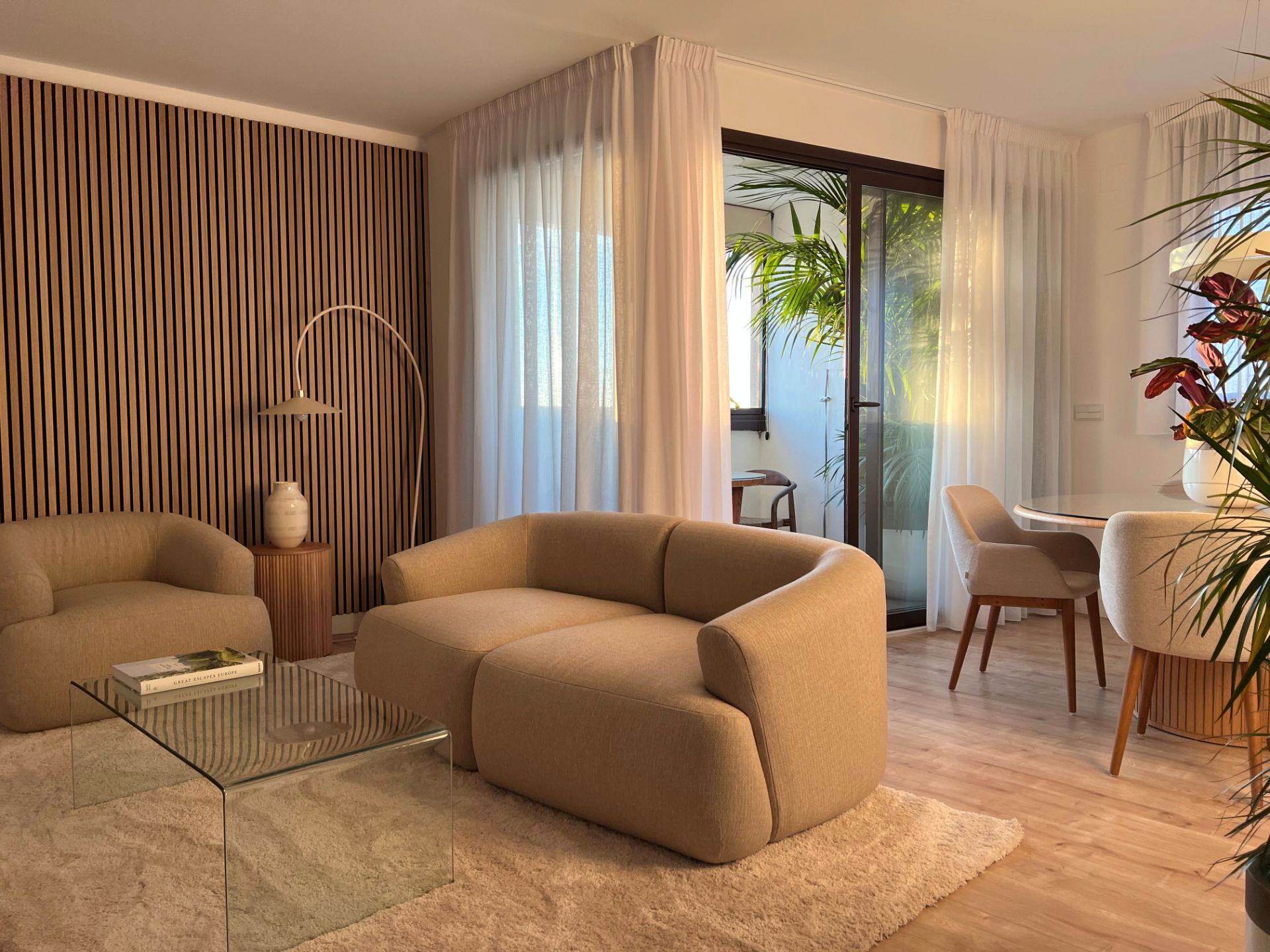 Living room of Flat to rent in Málaga Capital  with Air Conditioner, Heating and Parquet flooring