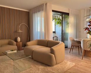 Living room of Flat to rent in Málaga Capital  with Air Conditioner, Heating and Parquet flooring
