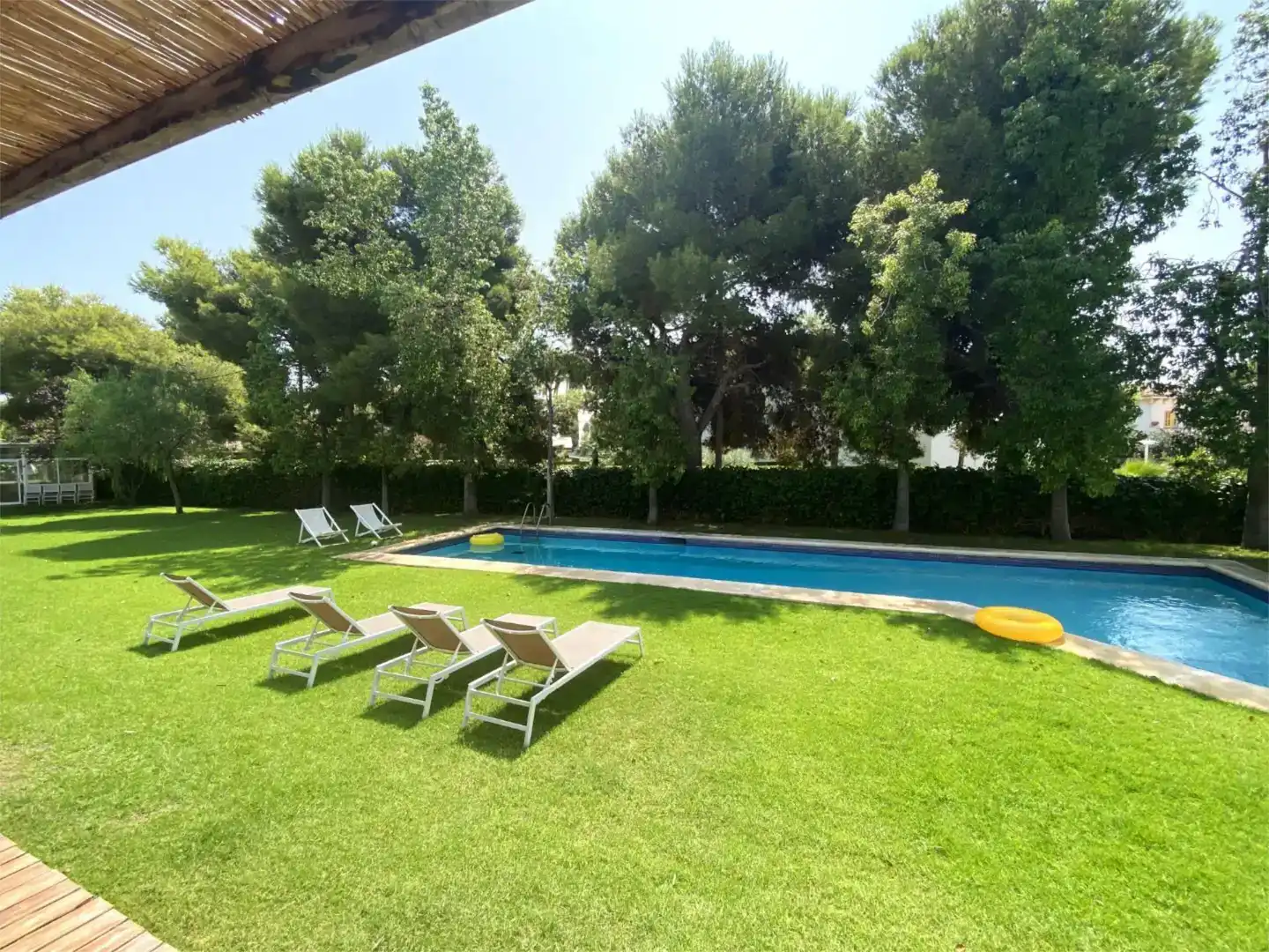 Piscina de Casa o xalet de lloguer en Sitges amb Aire condicionat, Piscina i Balcó