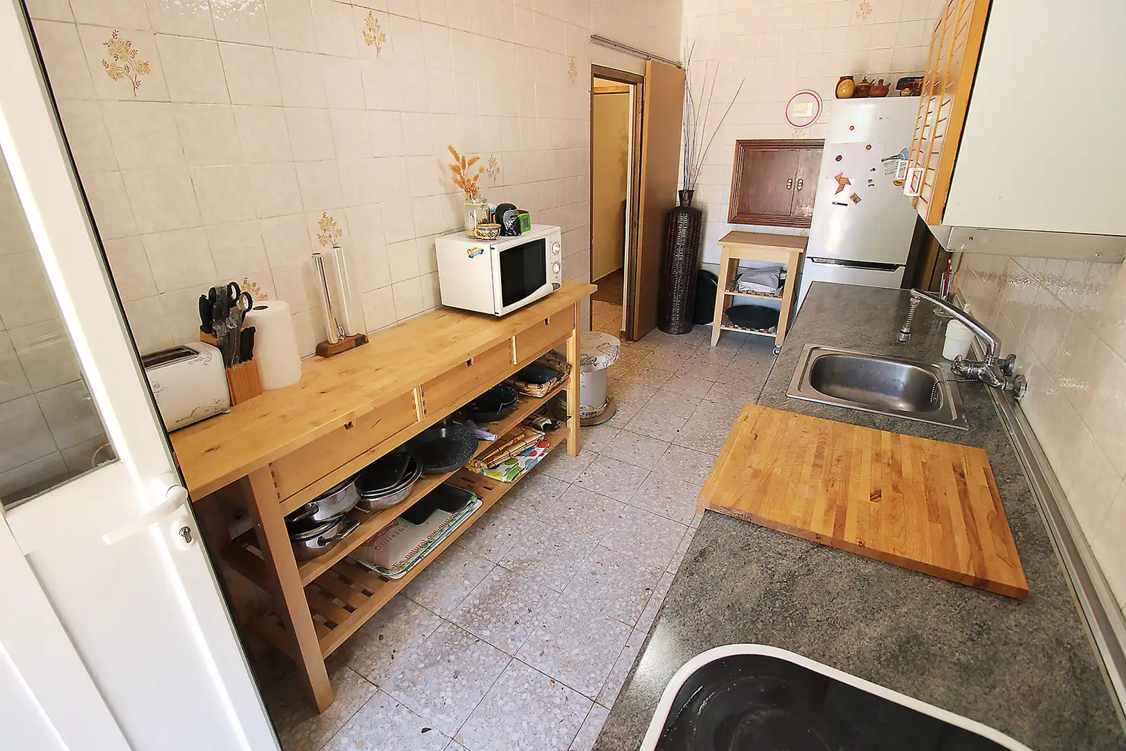 Cuina de Casa o xalet en venda en Uceda amb Calefacció, Jardí privat i Parquet