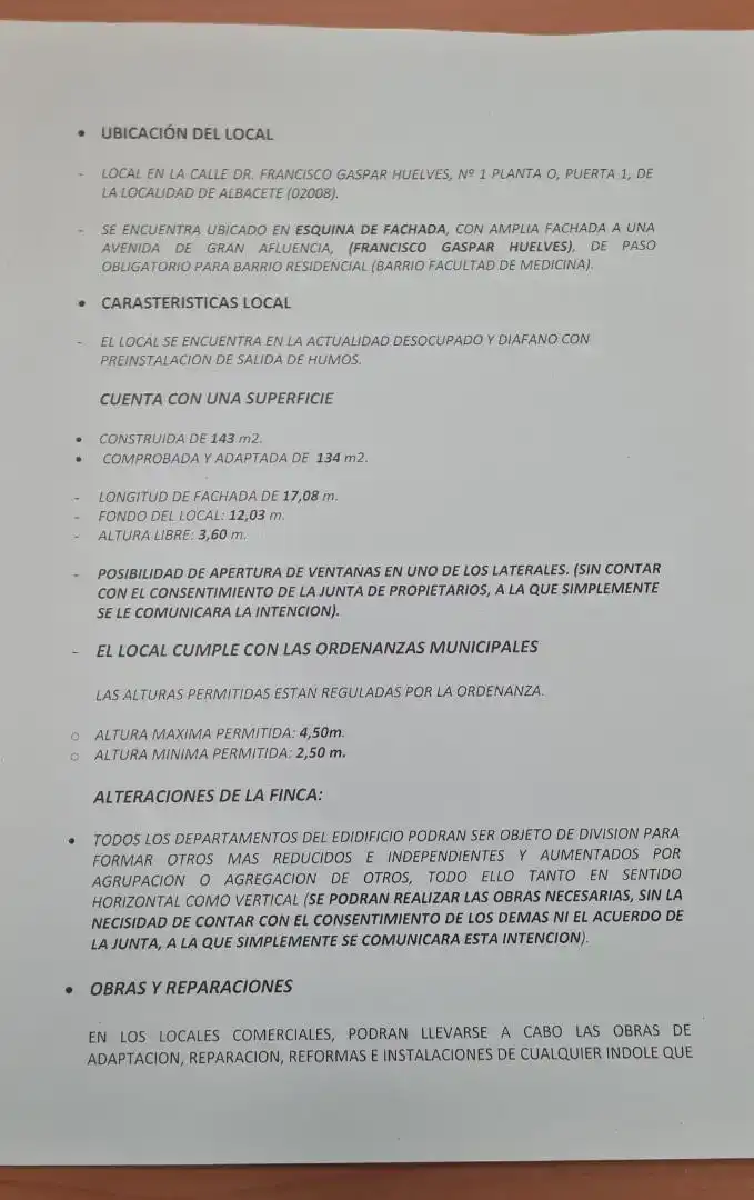 Aparcament de Local de lloguer en Facultad de Medicina