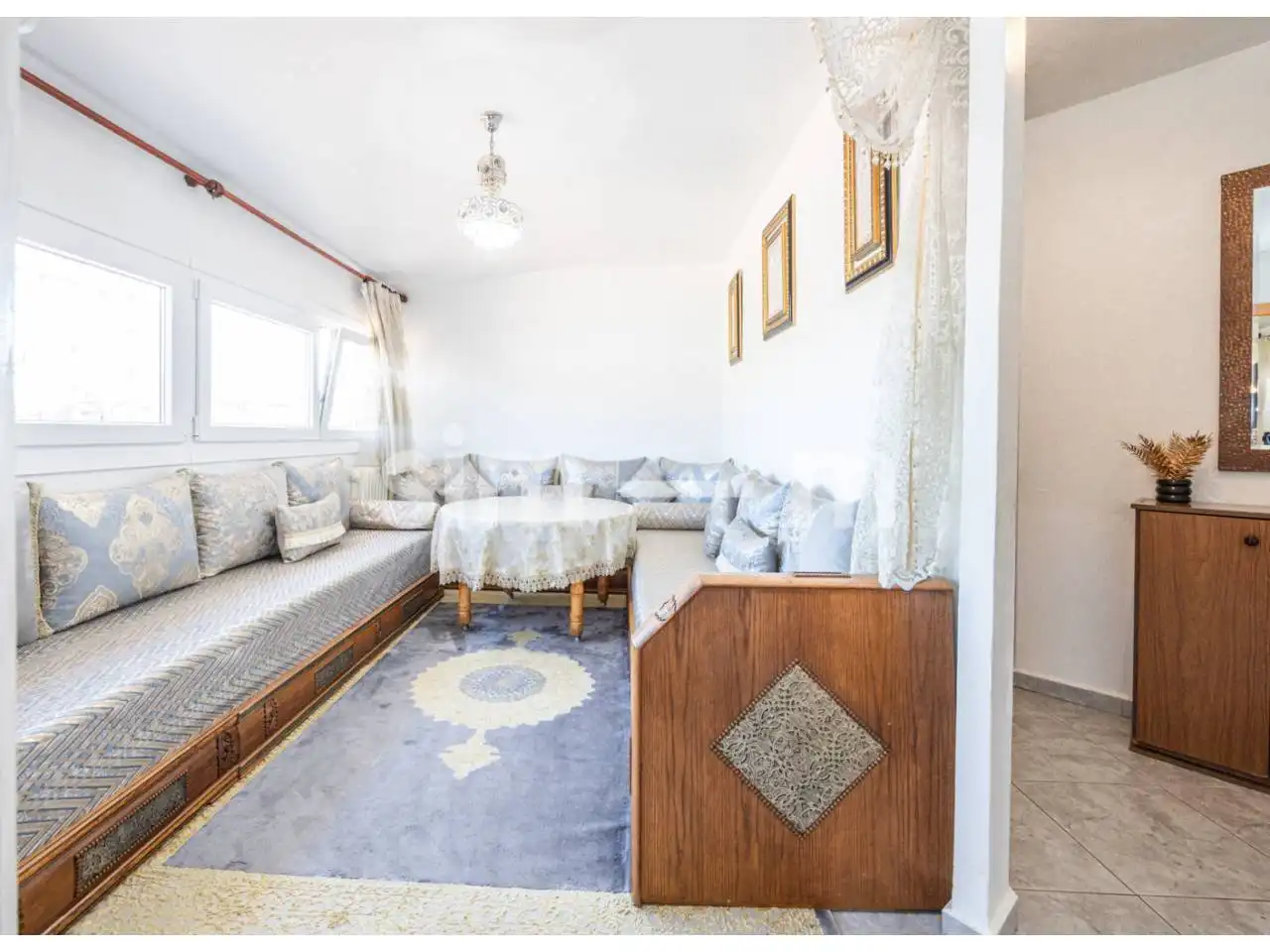 Wohnzimmer von Wohnung zum Verkauf in Vic mit Heizung und Balkon