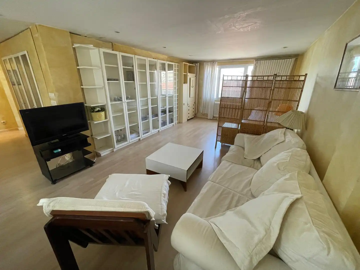 Living room of Apartments for sale in Zaragoza  with Air Conditioner, Heating and Parquet flooring