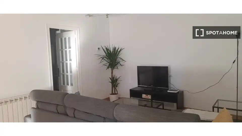 Living room of Flat for share in Mataró  with Air Conditioner, Heating and Terrace