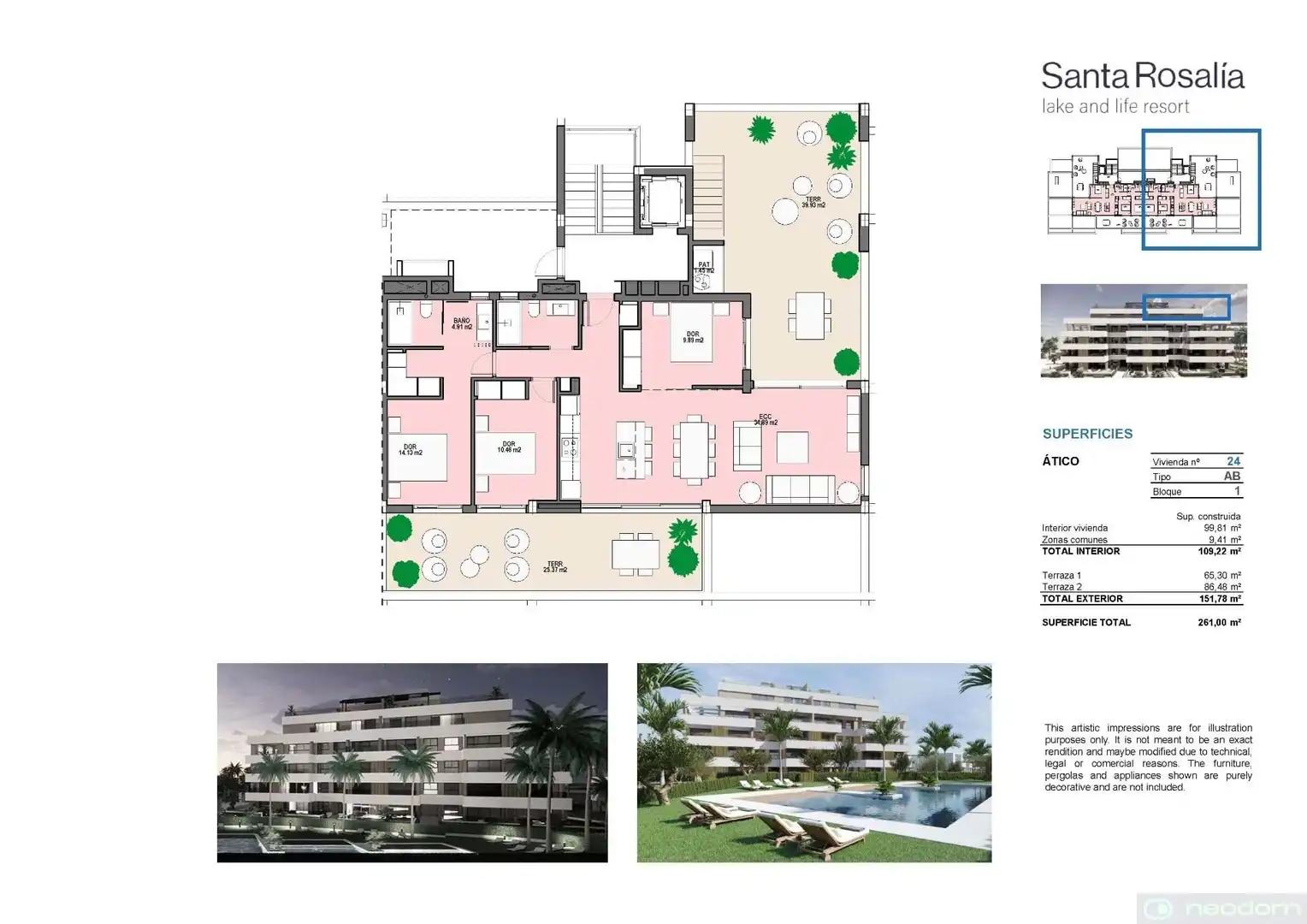 Penthouse zum Verkauf in Mar Menor Golf, imagen 22