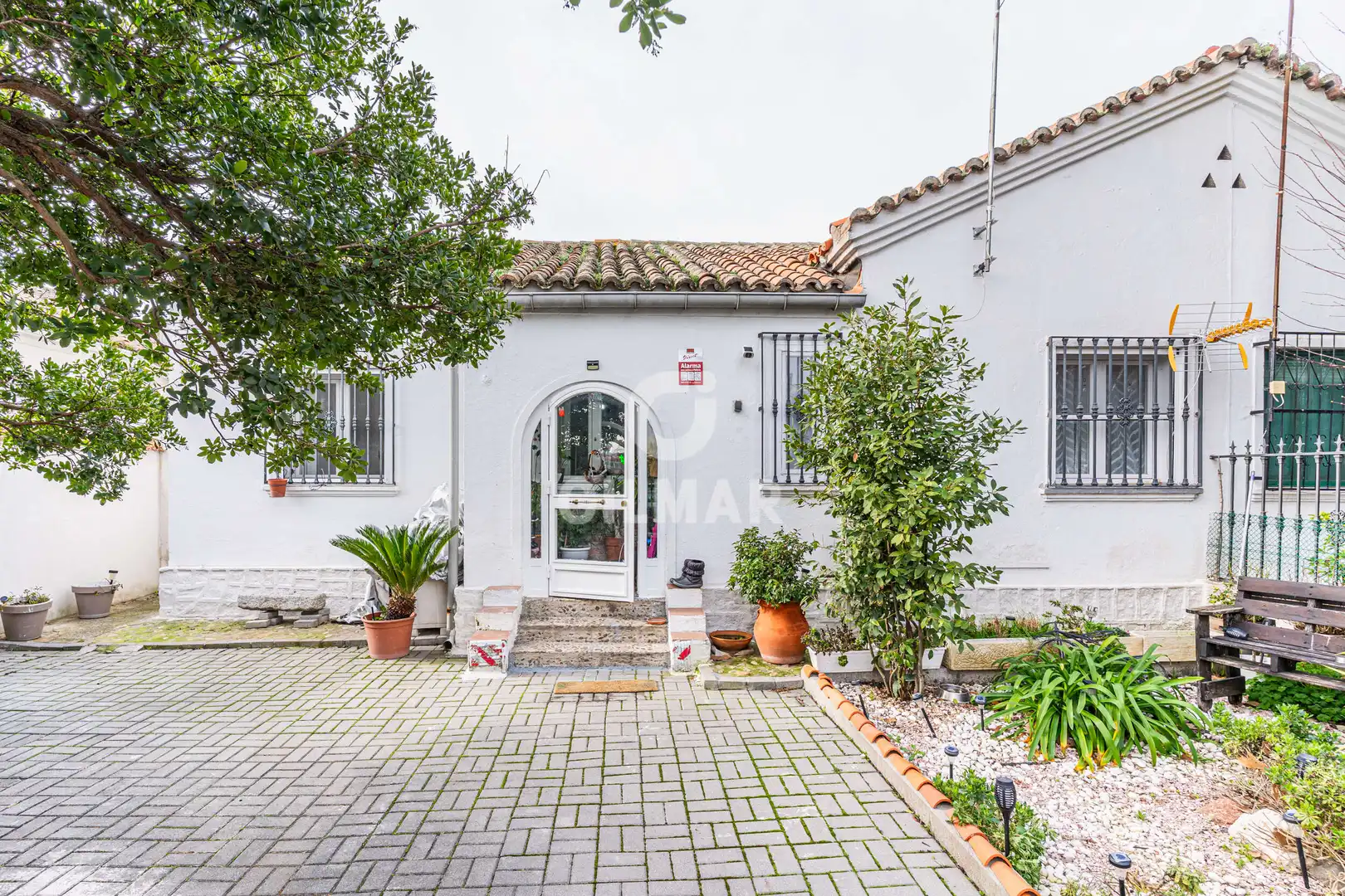 Exterior view of Detached homes for sale in Madrid  with Heating, Private garden and Swimming Pool