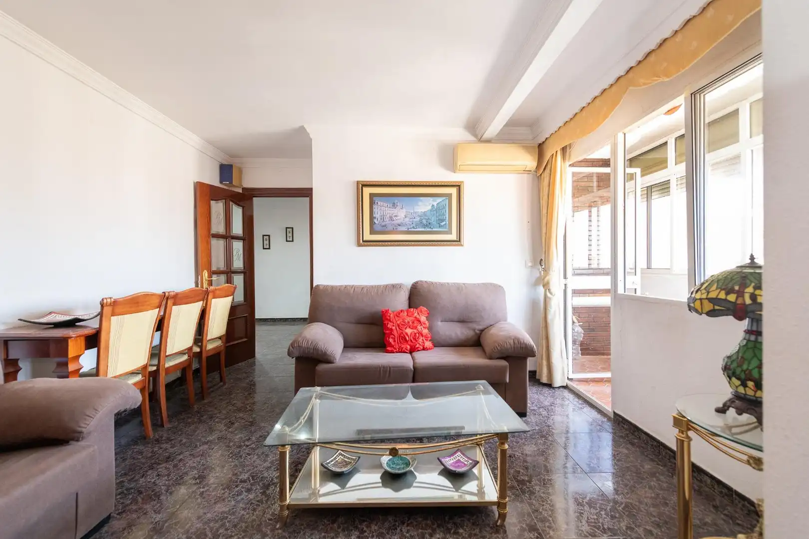 Wohnzimmer von Wohnung zum Verkauf in Málaga mit Terrasse