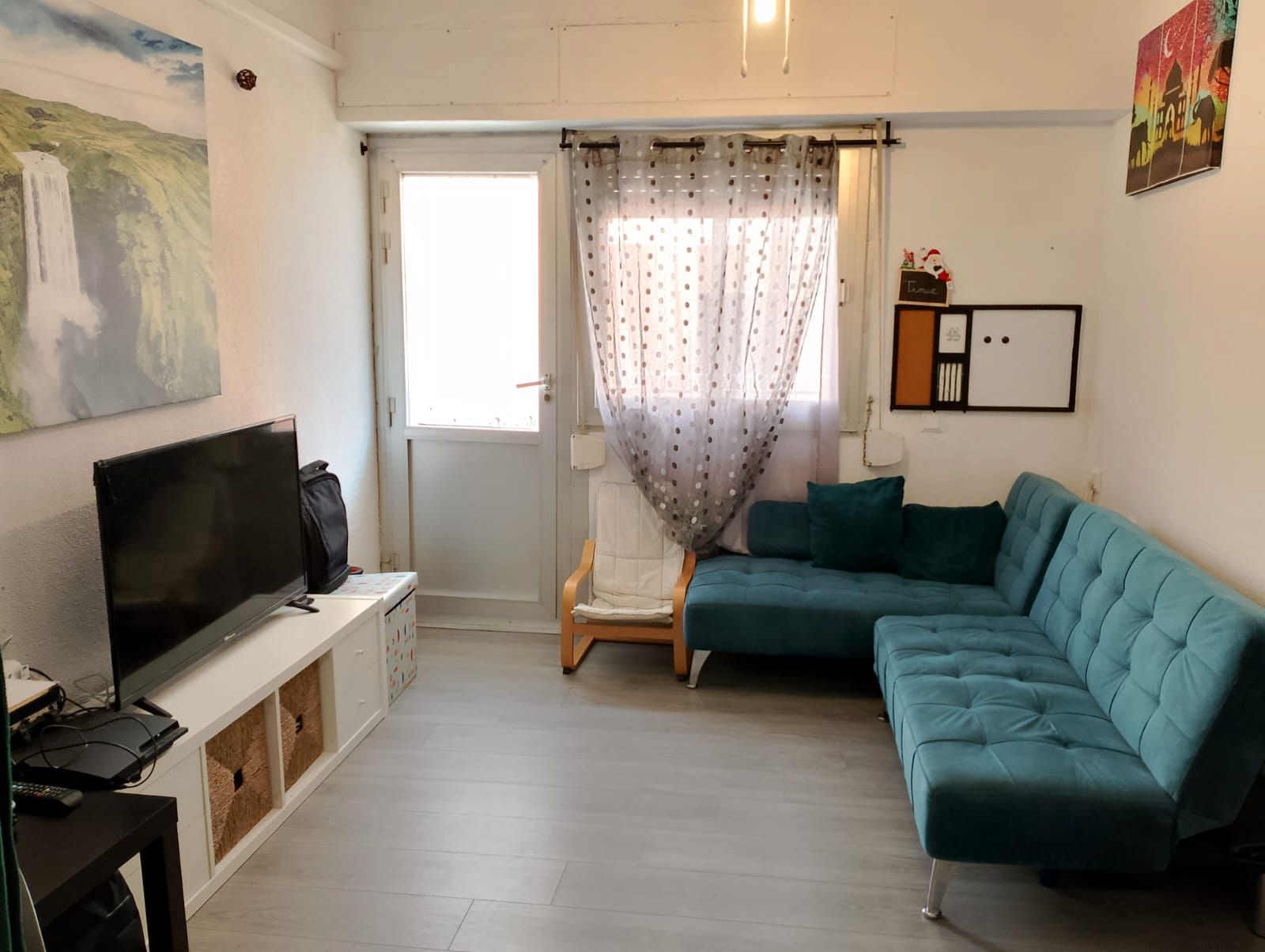 Living room of Flat for sale in Alicante / Alacant  with Terrace, Furnished and Oven
