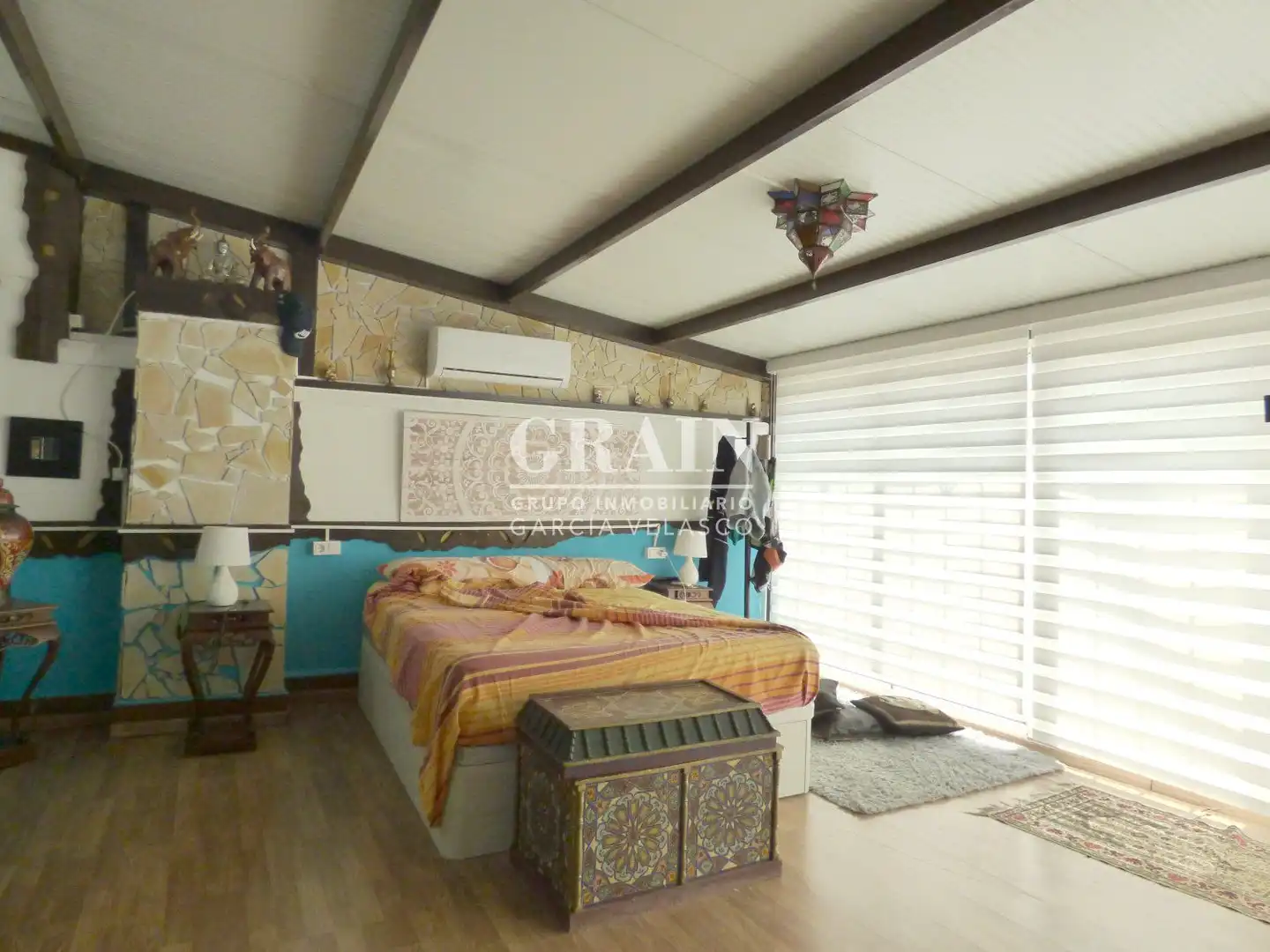 Bedroom of Houses for sale in Albacete  with Air Conditioner, Heating and Private garden