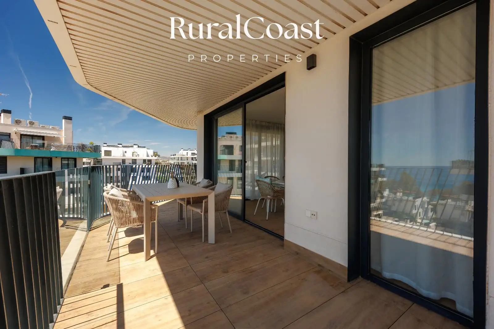 Terraza de Dúplex en venta en Villajoyosa / La Vila Joiosa con Aire acondicionado, Terraza y Trastero