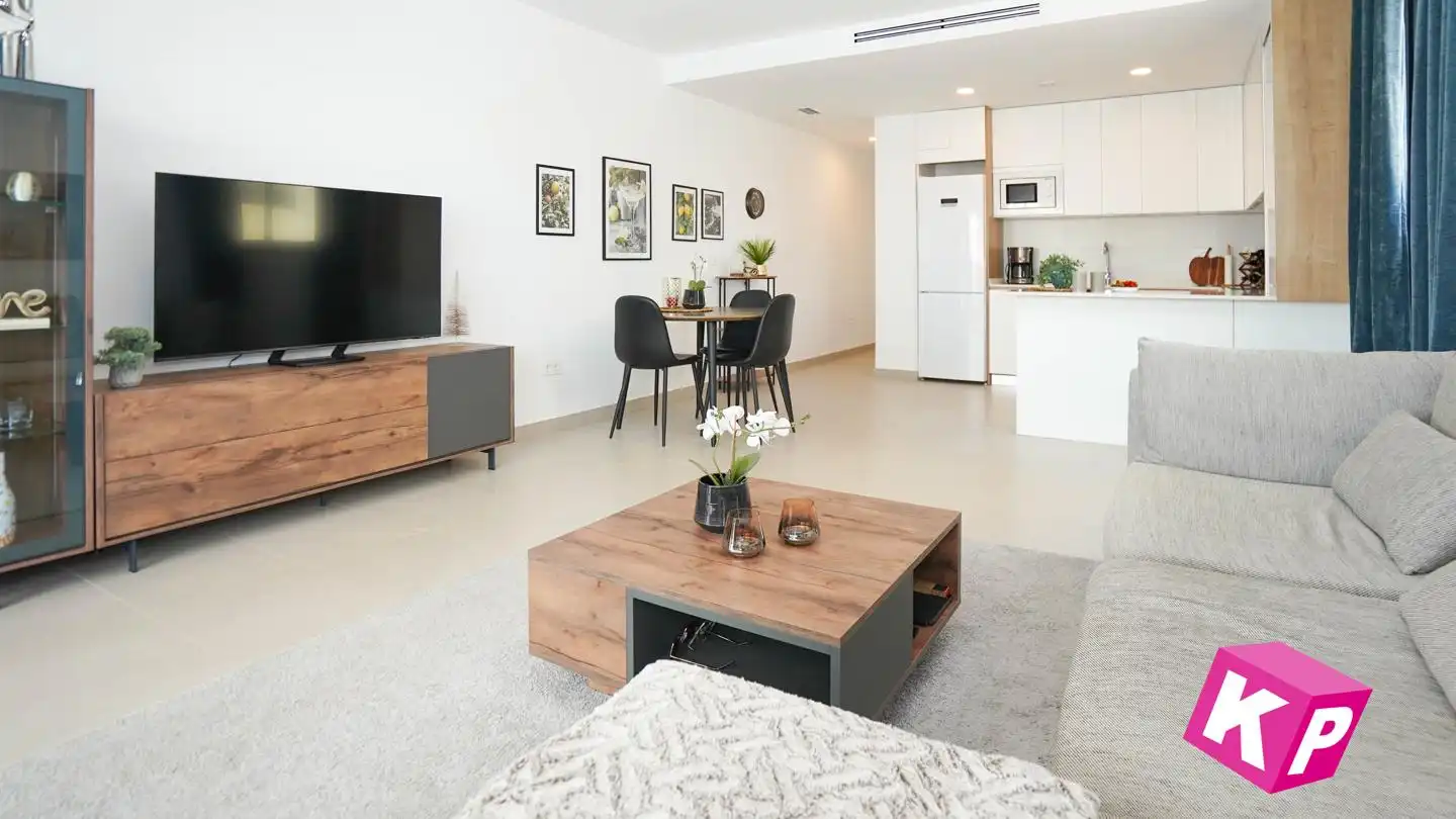 Sala de estar de Planta baja en venta en Santa Pola con Aire acondicionado, Calefacción y Terraza