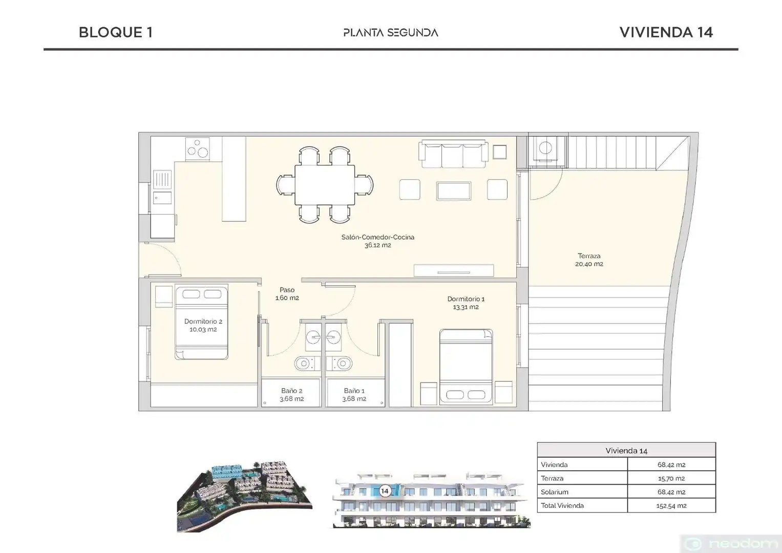 Attique avec piscine à vendre à Balcón de Finestrat - Terra Marina, imagen 18