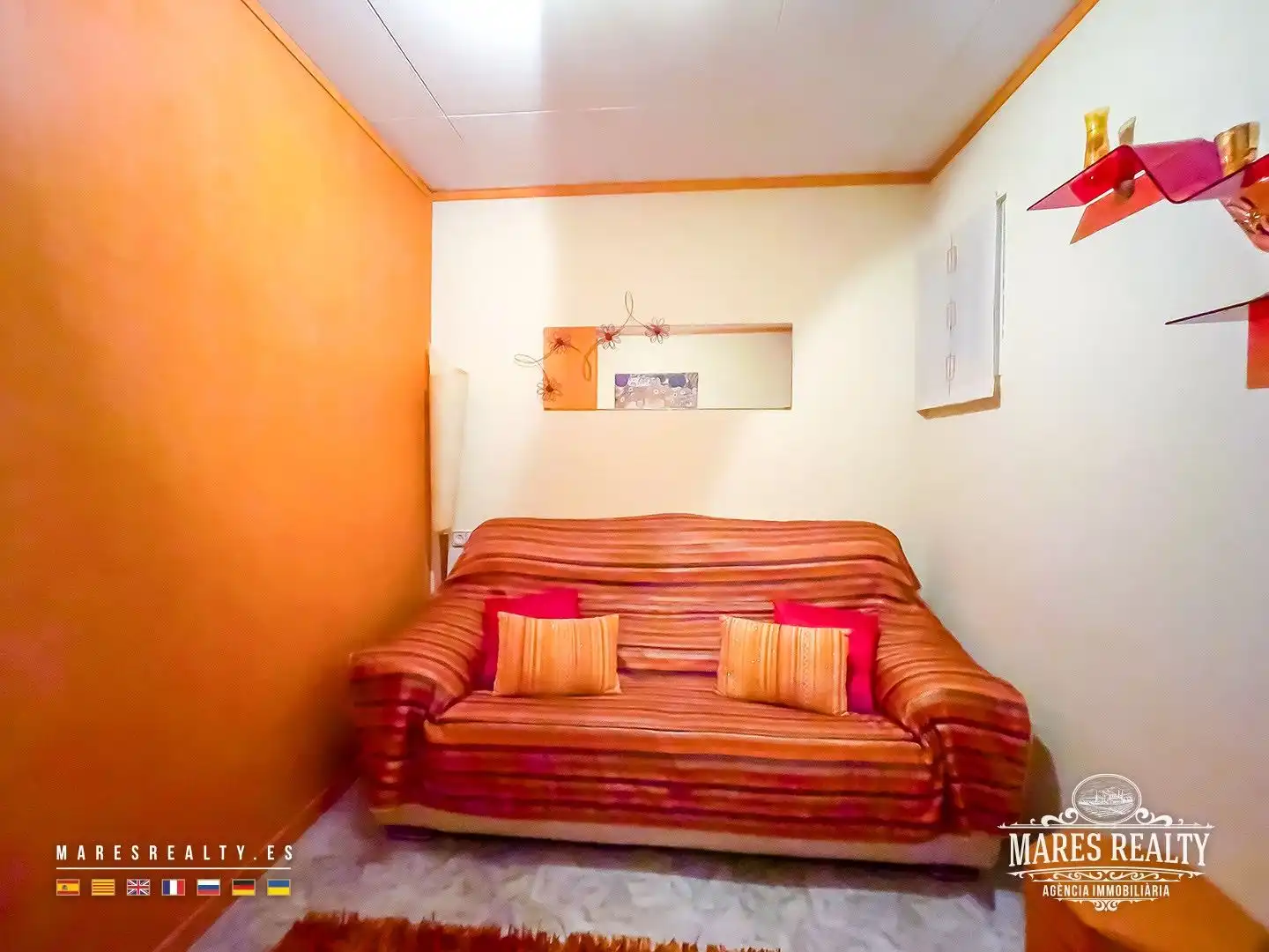 Sala d'estar de Casa adosada en venda en Lloret de Mar amb Aire condicionat, Calefacció i Traster
