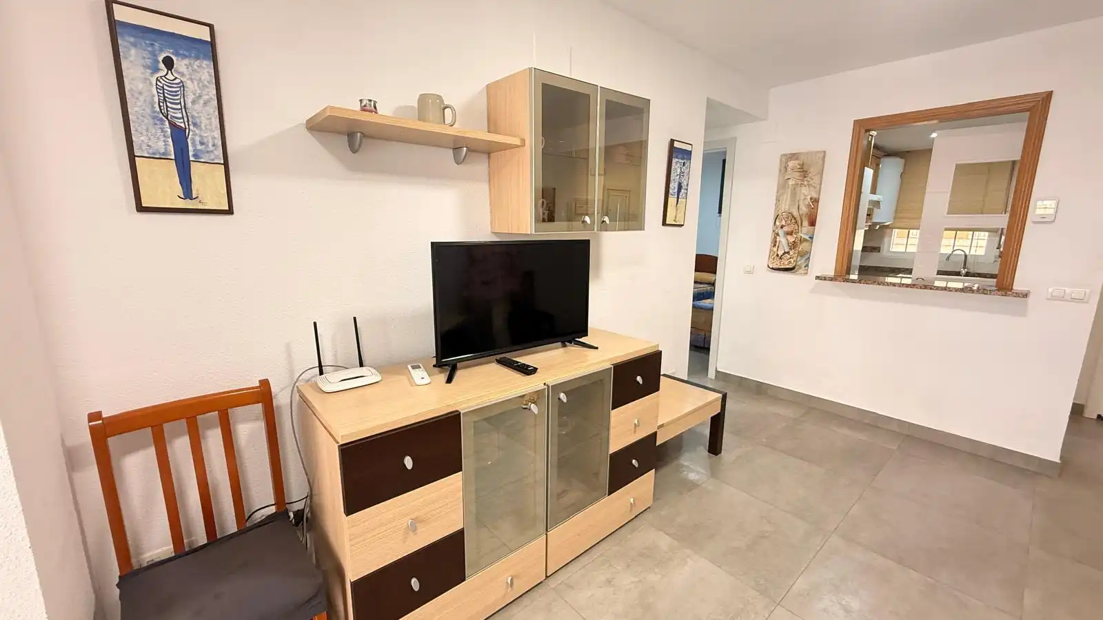 Living room of Flat for sale in Oropesa del Mar / Orpesa  with Air Conditioner, Heating and Terrace
