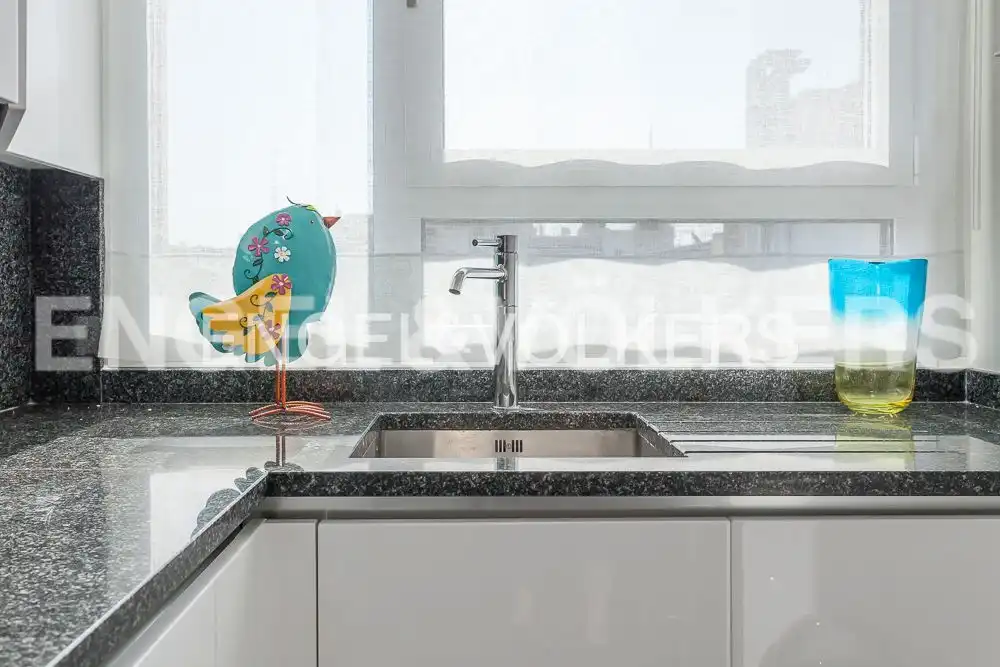 Kitchen of Attic for rent in Madrid  with Air Conditioner, Heating and Furnished