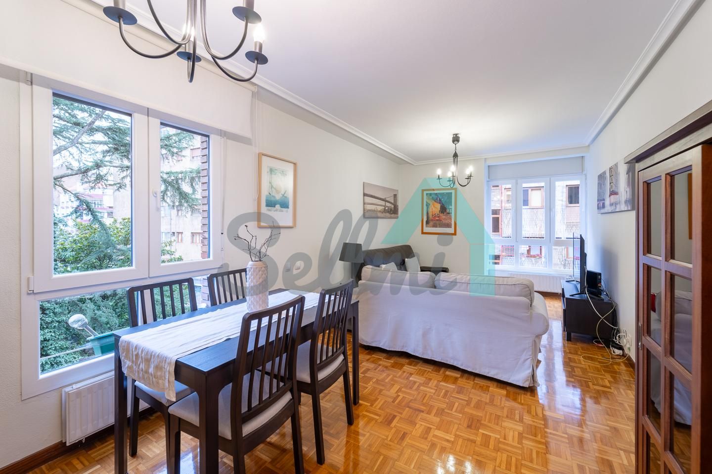 Exterior view of Flat to rent in Oviedo   with Heating, Parquet flooring and Terrace