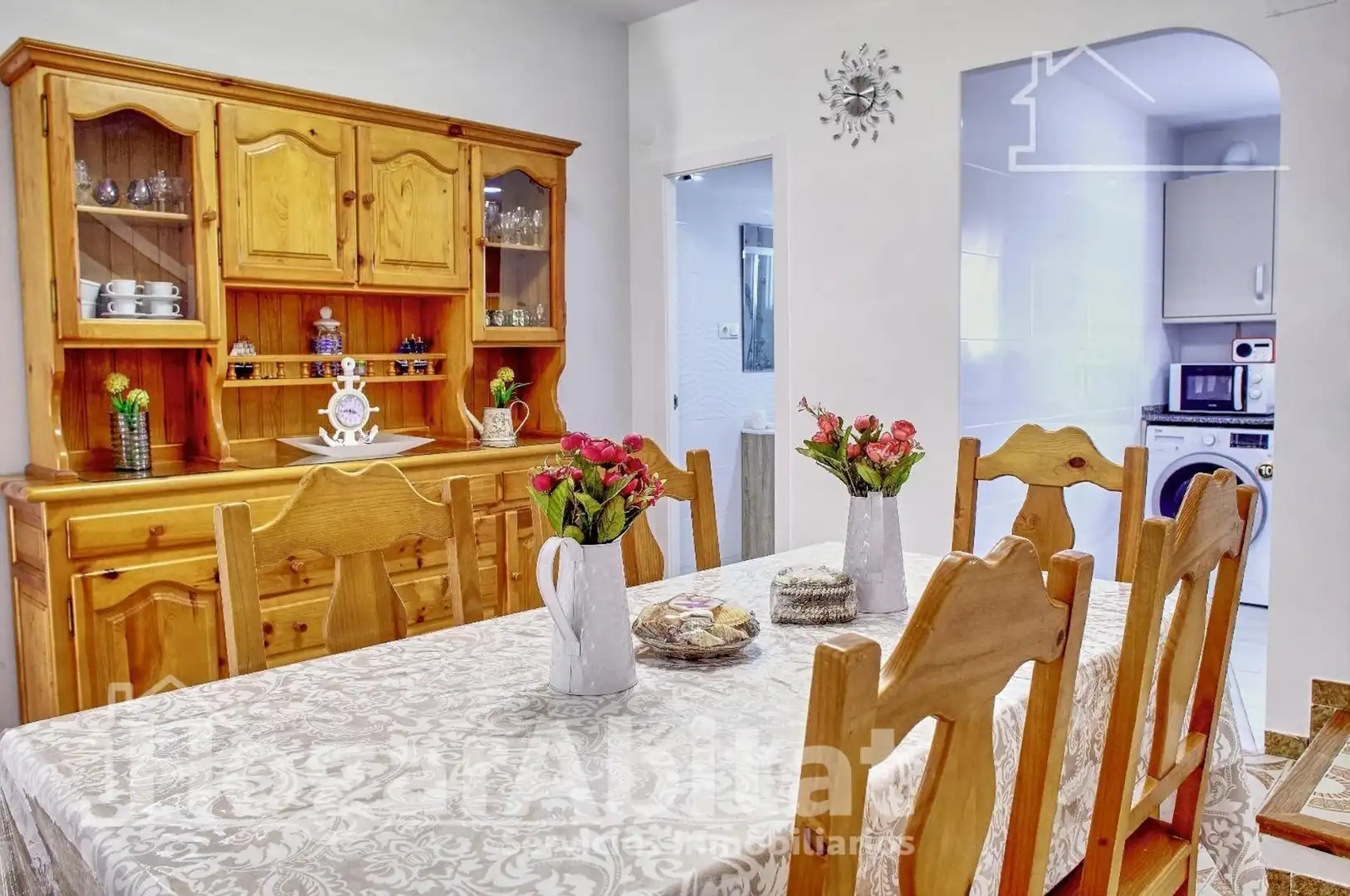 Dining room of Detached homes for sale in Sueca  with Terrace, Furnished and Community pool