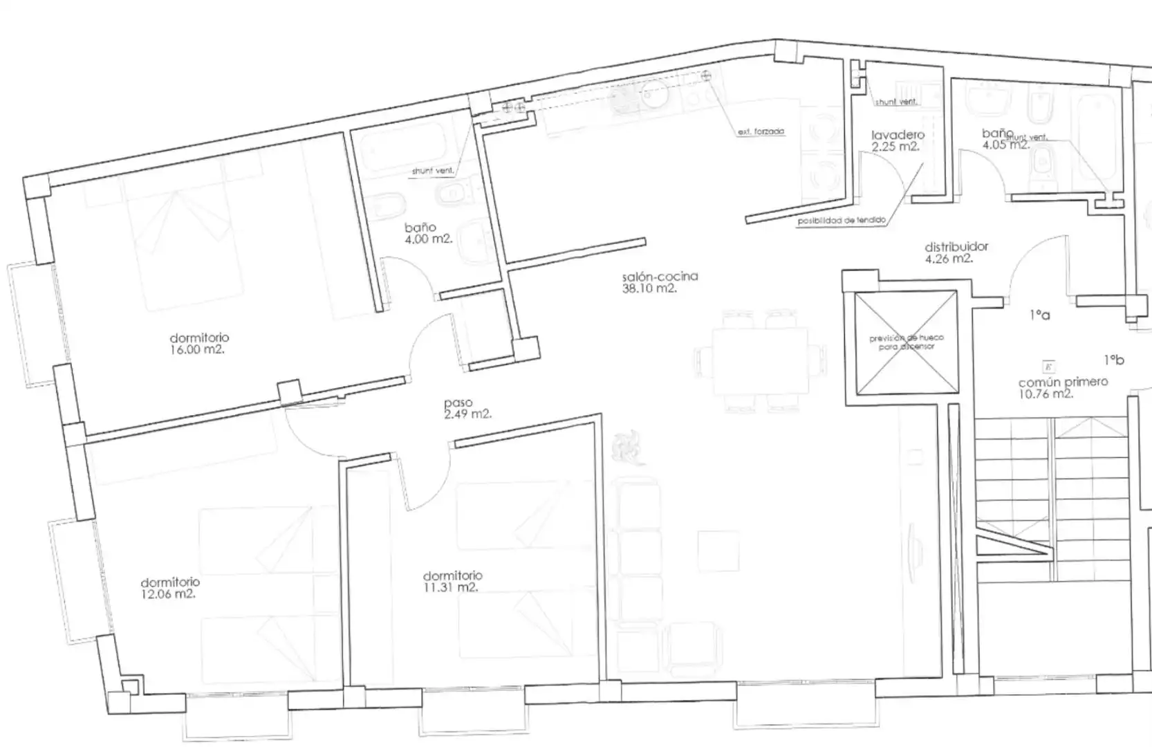 Piso en venta en Pechina con Trastero y Balcón