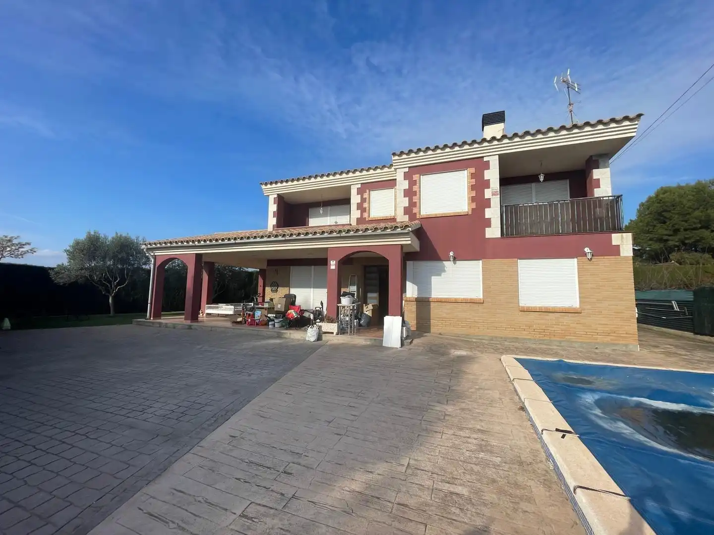 Exterior view of Houses for sale in Castellón de la Plana / Castelló de la Plana  with Private garden, Terrace and Storage room