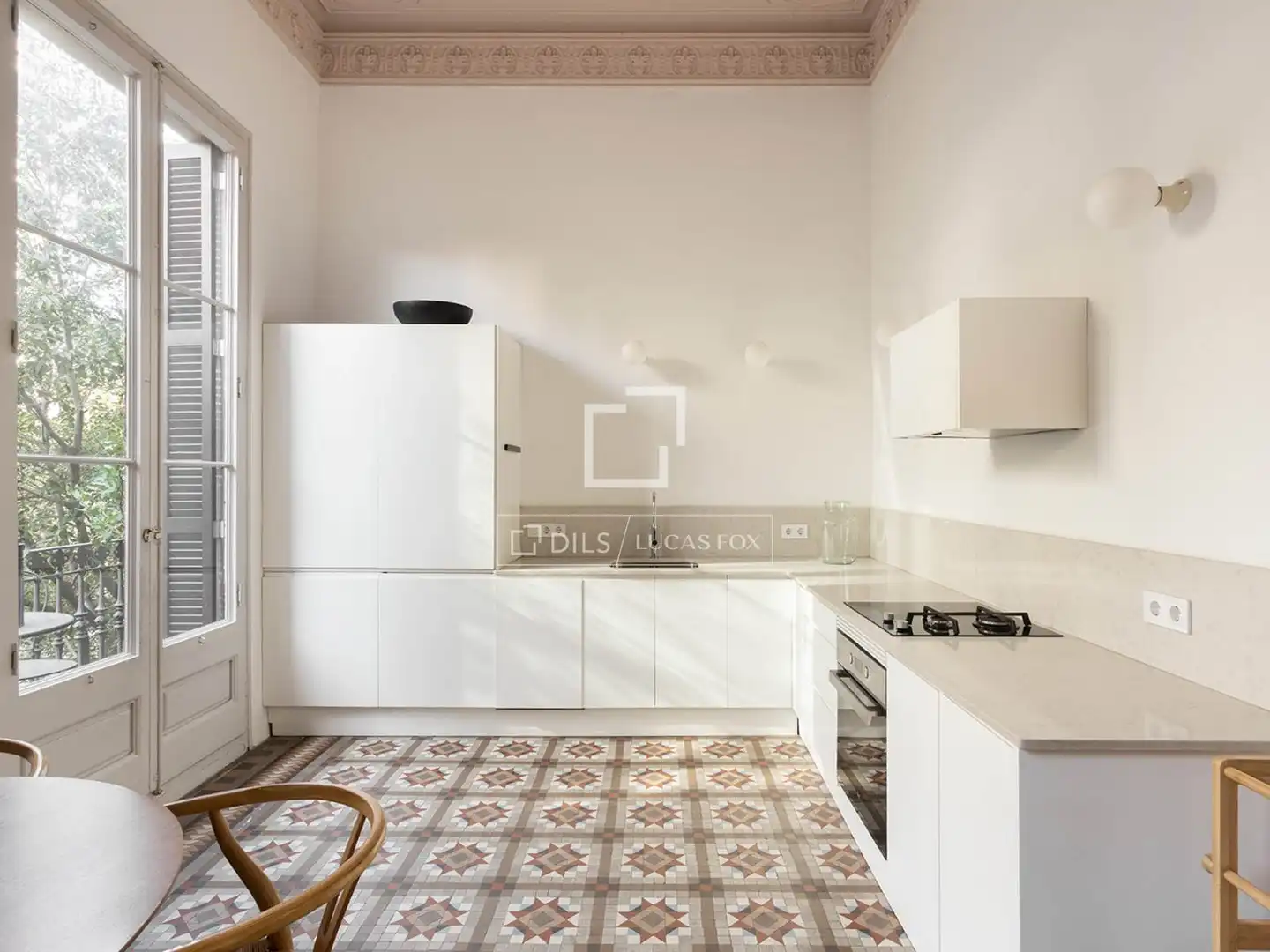 Cocina de Piso en venta en Barcelona con Aire acondicionado, Calefacción y Amueblado