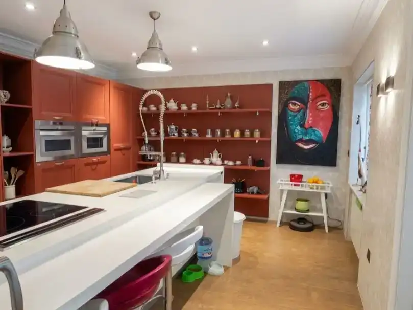 Kitchen of Flat for sale in Puertollano  with Air Conditioner and Balcony