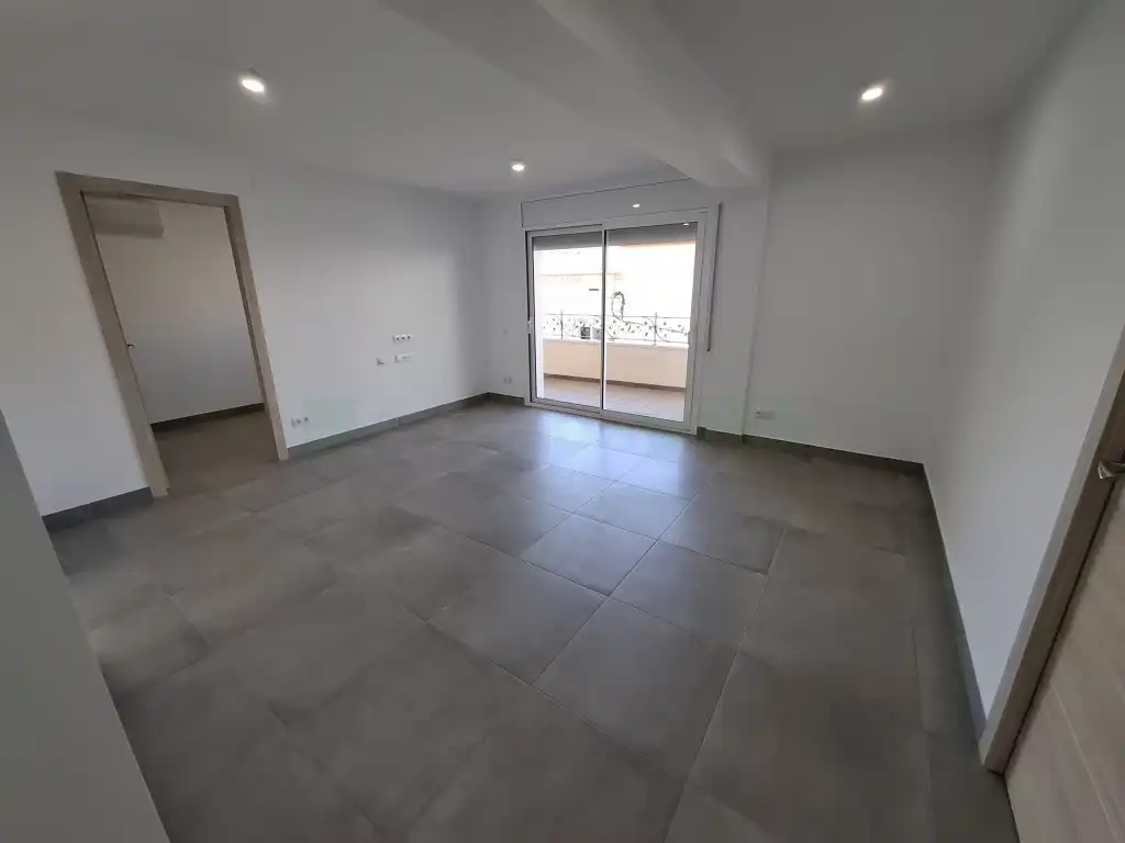 Sala de estar de Dúplex de alquiler en Malgrat de Mar con Lavadora y Balcón