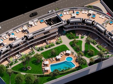 Apartment mit Pool zum Verkauf in Las Lomas de Rame - Bahía Bella