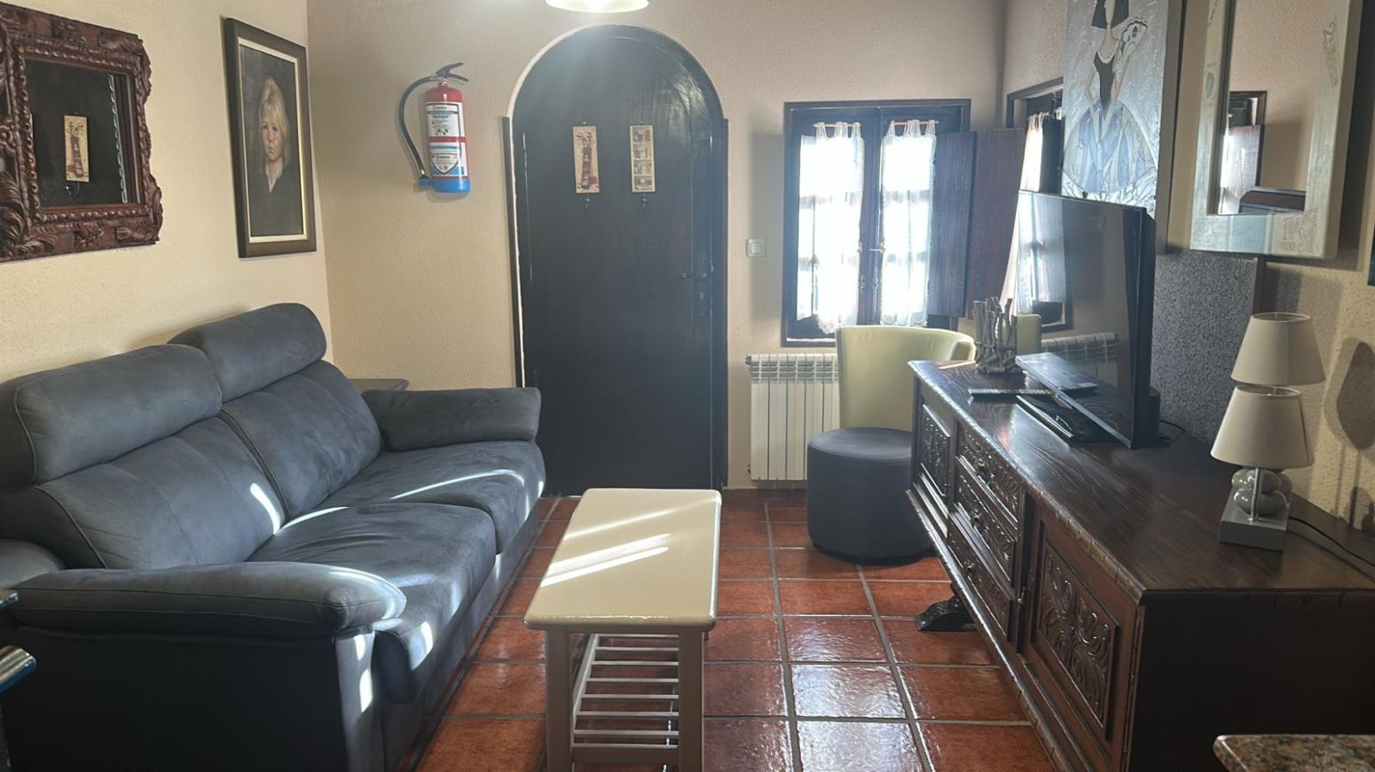Living room of Flat to rent in Santillana del Mar  with Heating