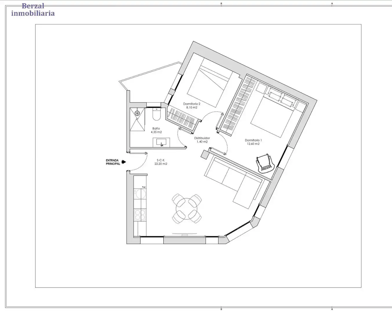 Flat for sale in  Logroño  with Heating and Balcony