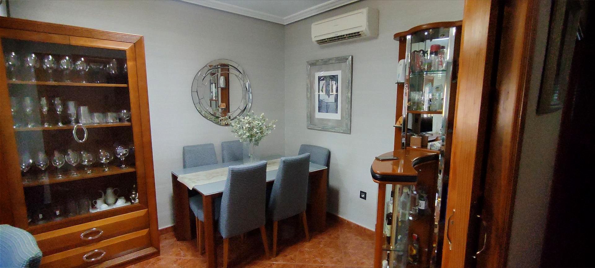 Menjador de Casa adosada en venda en Cartagena amb Aire condicionat