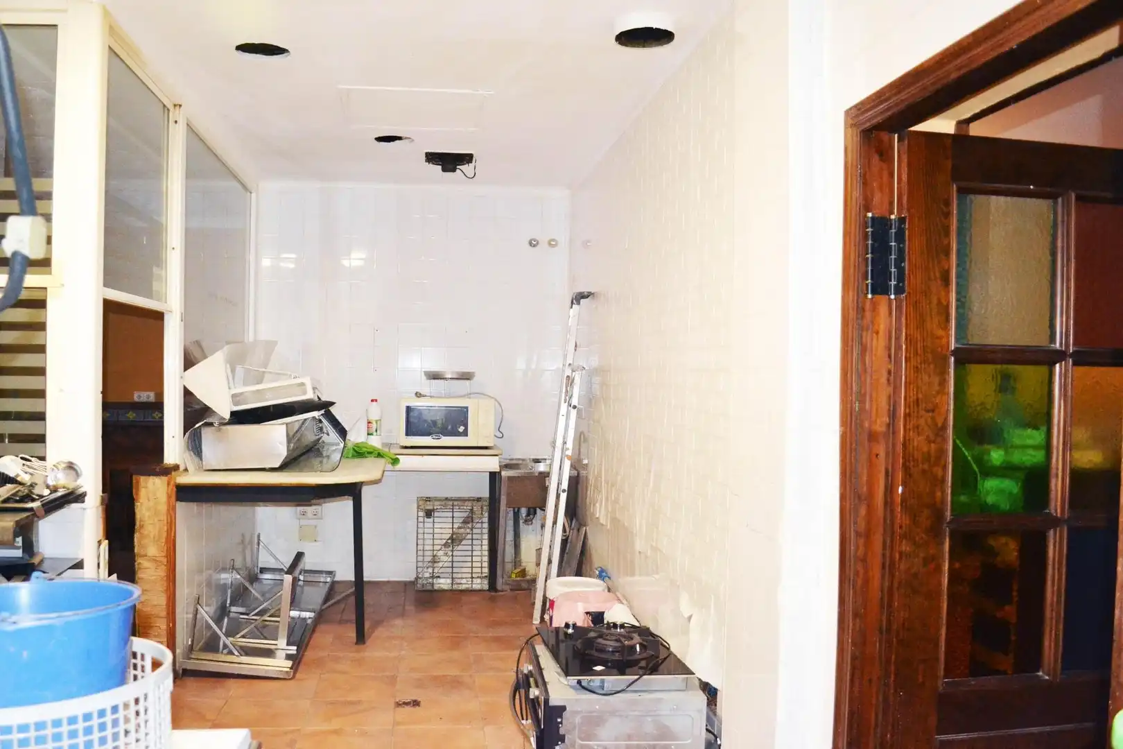 Cocina de Local de alquiler en Algeciras con Aire acondicionado y Amueblado