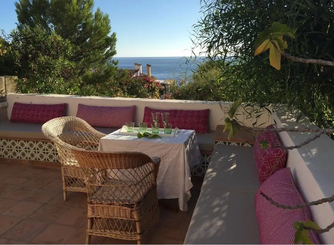 Terraza de Casa o chalet de alquiler en Andratx con Calefacción, Jardín privado y Terraza