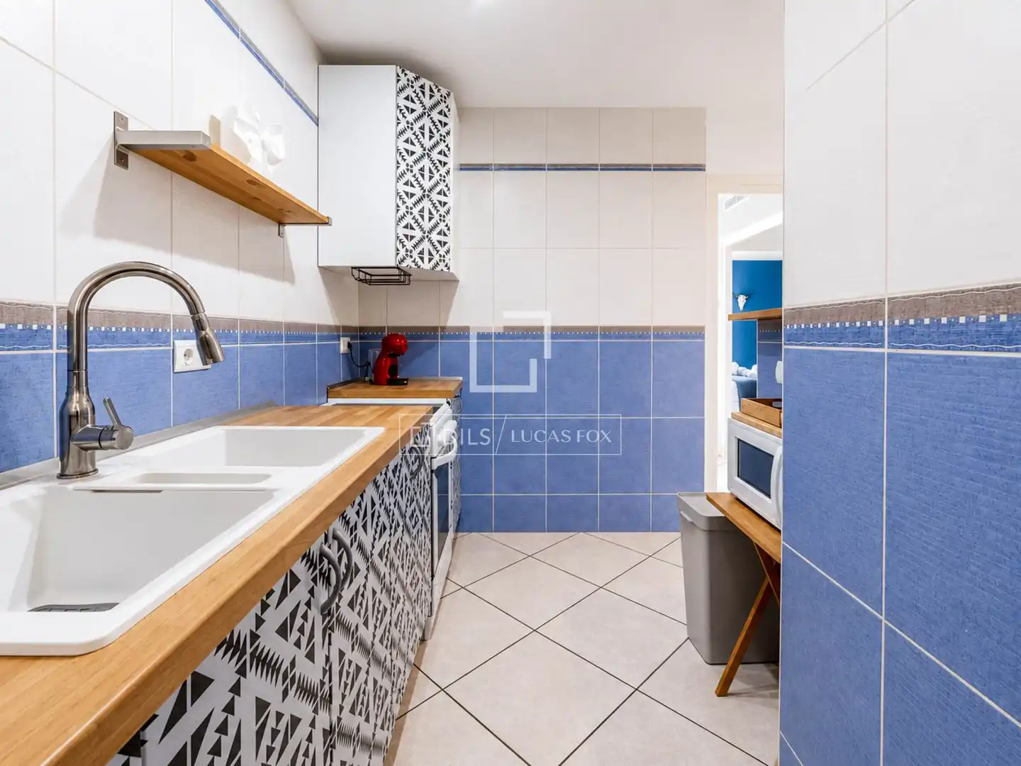 Kitchen of Flat for sale in Sant Pere de Ribes  with Air Conditioner, Heating and Private garden