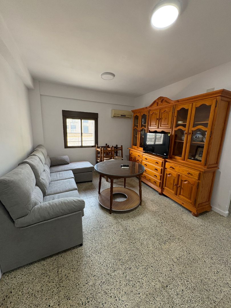 Sala de estar de Piso de alquiler en Plasencia con Aire acondicionado y Amueblado