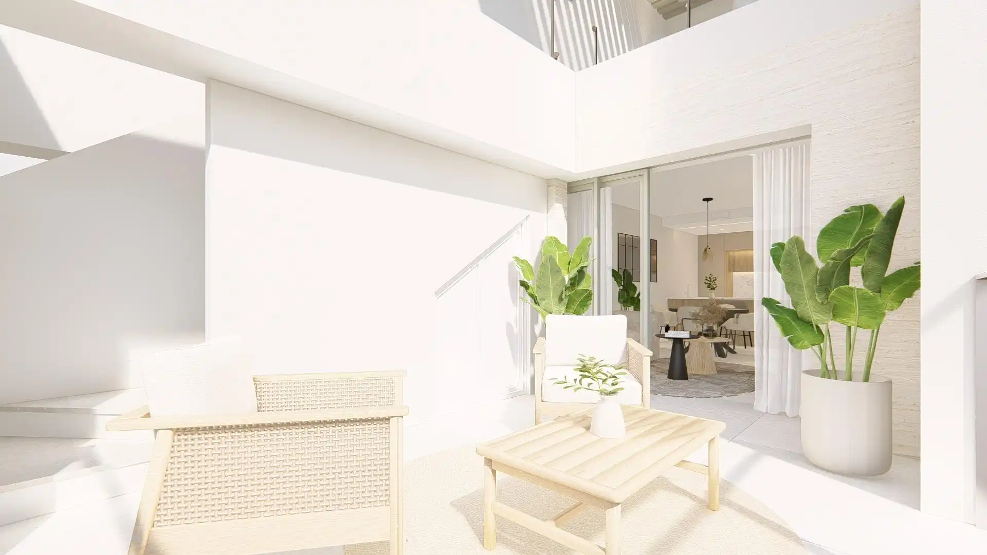 Terraza de Ático en venta en Rojales con Aire acondicionado, Calefacción y Jardín privado