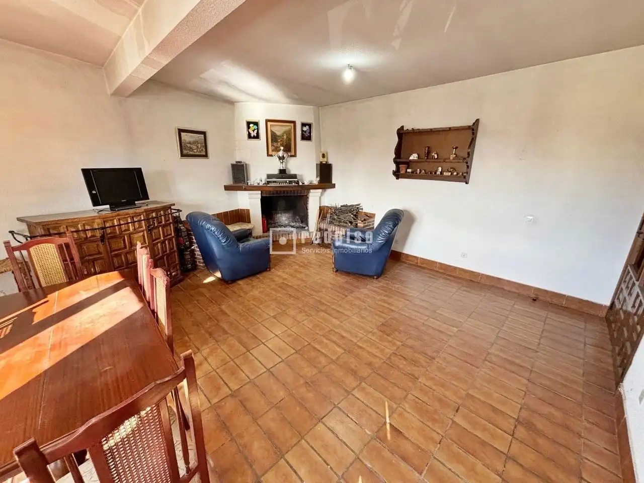 Sala de estar de Piso en venta en Trijueque con Calefacción y Terraza